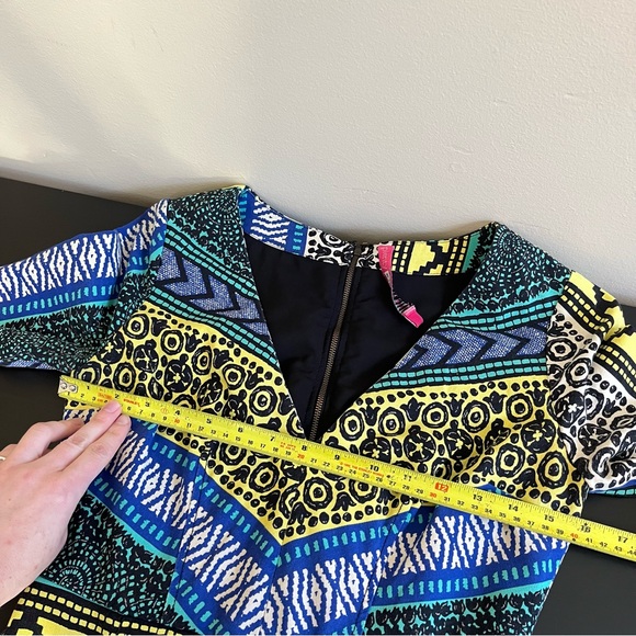 Plenty by Tracy Reese Colouful Abstract Print Mini Dress - Picture 11 of 14